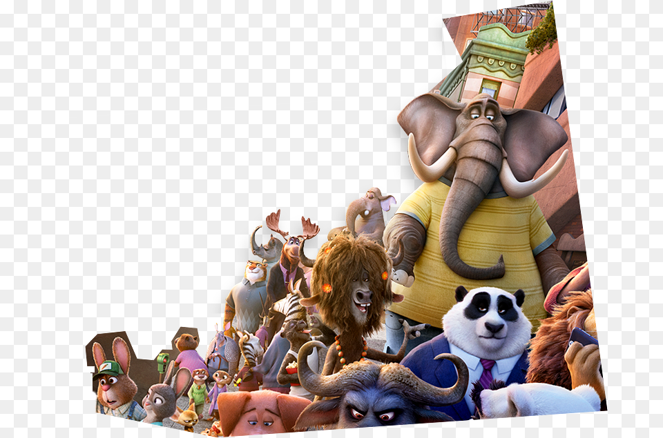 Transparent Zootopia Characters, Person, Baby, Animal, Mammal Png Image