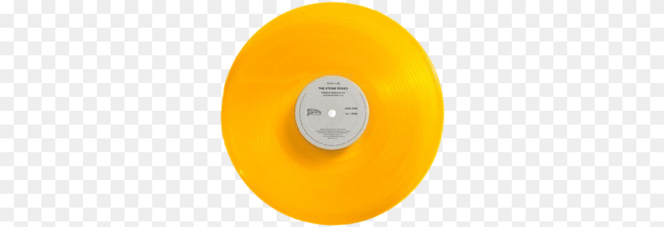 Transparents Yellow Vinyl, Disk Free Transparent Png
