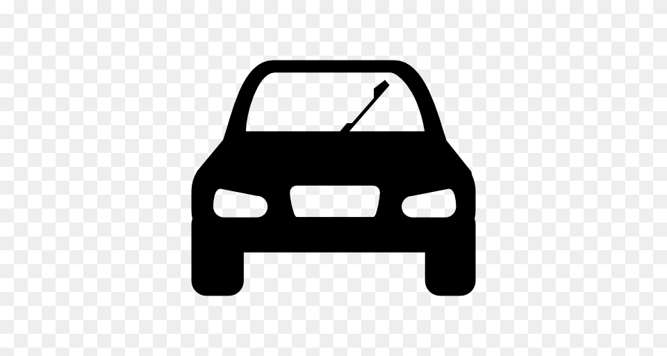 Transport Car Icon, Stencil, Bumper, Transportation, Vehicle Free Png Download