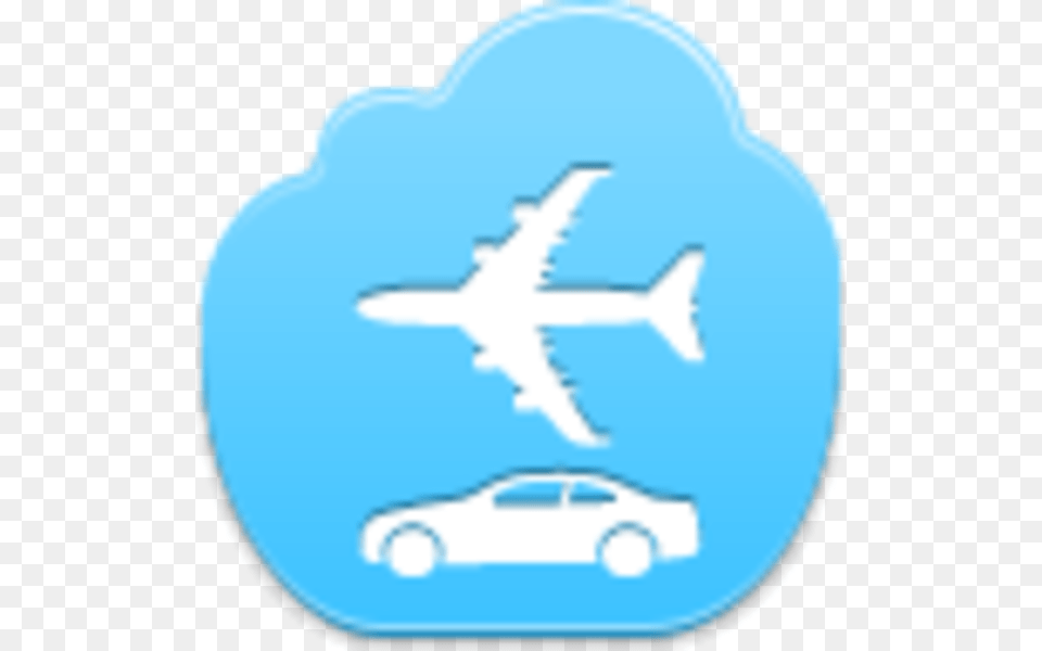 Transport Icon Blue, Aircraft, Airliner, Airplane, Transportation Free Png