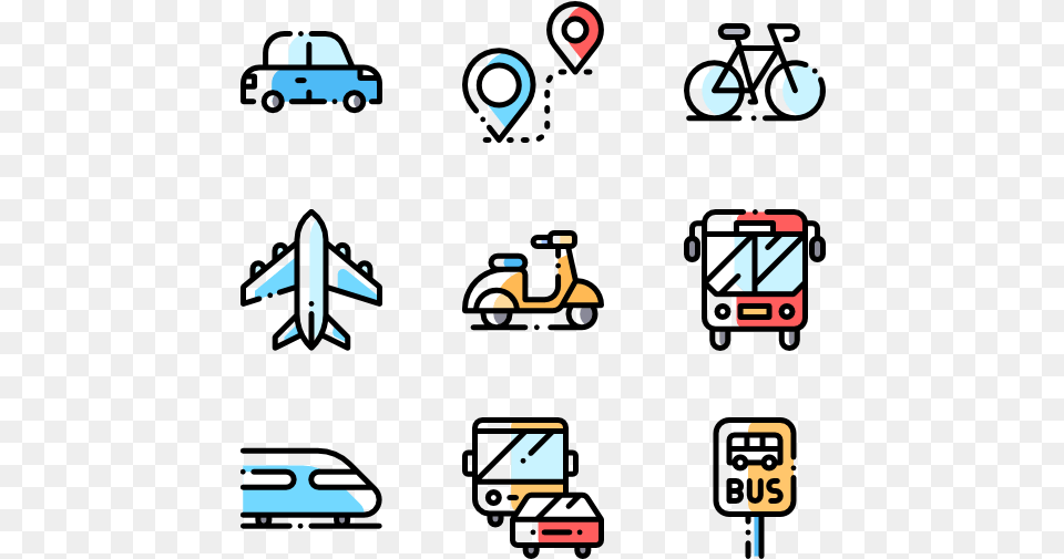 Transport Icon Packs, Car, Transportation, Vehicle Free Png