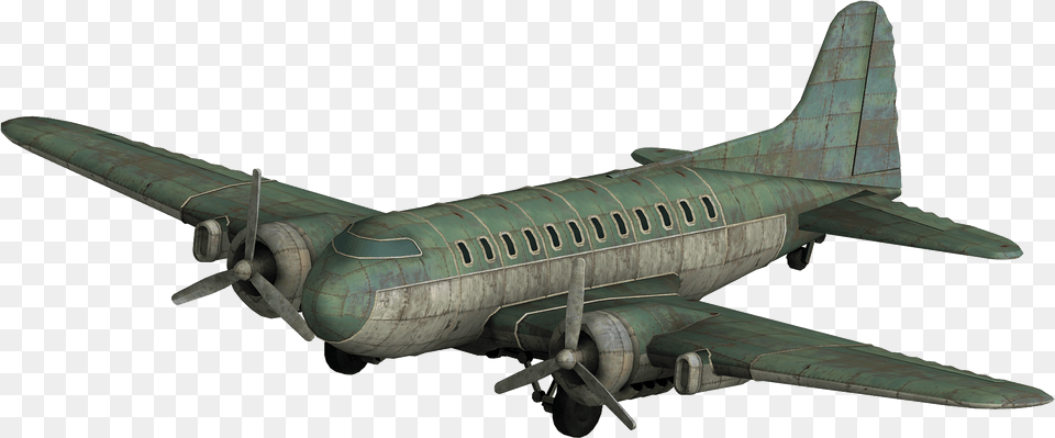 Transport Plane Fallout New Vegas Airplane, Aircraft, Transportation, Vehicle, Cad Diagram Free Png Download