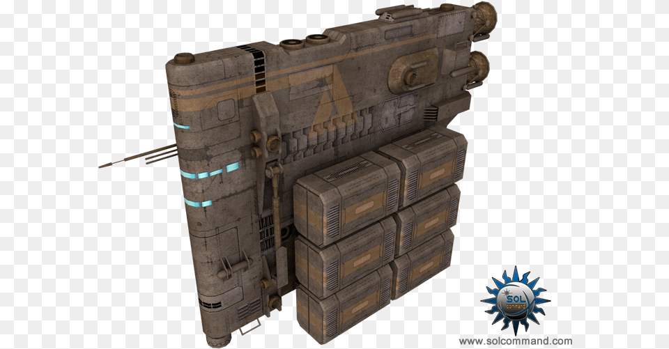 Transport Scifi Space Ship Cargo Crates Spacecraft Cargo Ship Space, Aircraft, Transportation, Vehicle Free Png