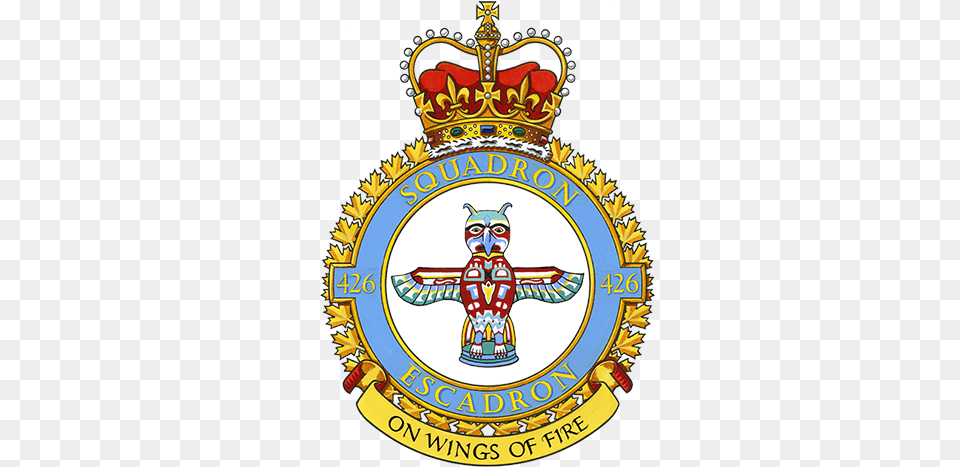 Transport Training Squadron Canadaca 2 Canadian Air Division Crest, Badge, Emblem, Logo, Symbol Png Image