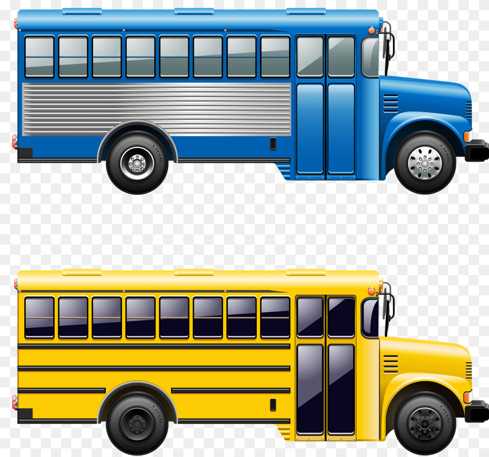 Transportation Clip Art And Album, Bus, School Bus, Vehicle, Machine Free Transparent Png