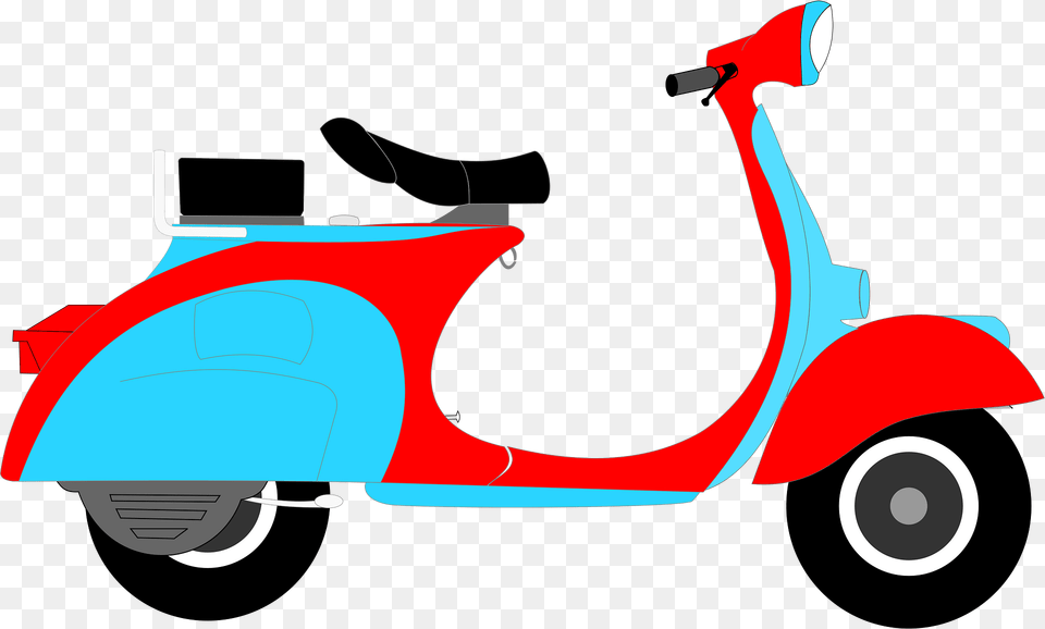 Transportation Clipart, Vehicle, Scooter, Wheel, Machine Png