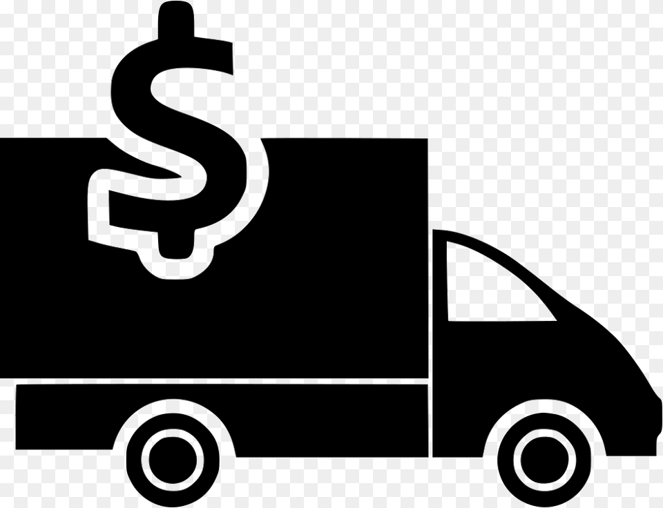 Transportation Costs Svg Icon Free Download Transportation Cost Icon, Stencil, Van, Vehicle, Plant Png