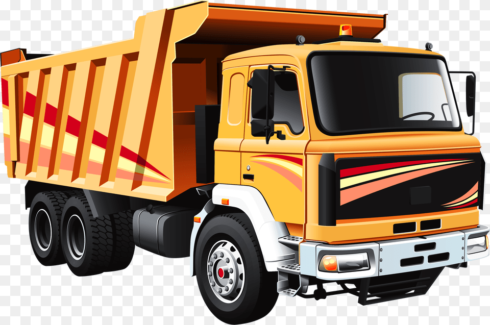 Transportation Kinds Of Transportation Clip Art Truck, Trailer Truck, Vehicle, Moving Van, Van Free Png