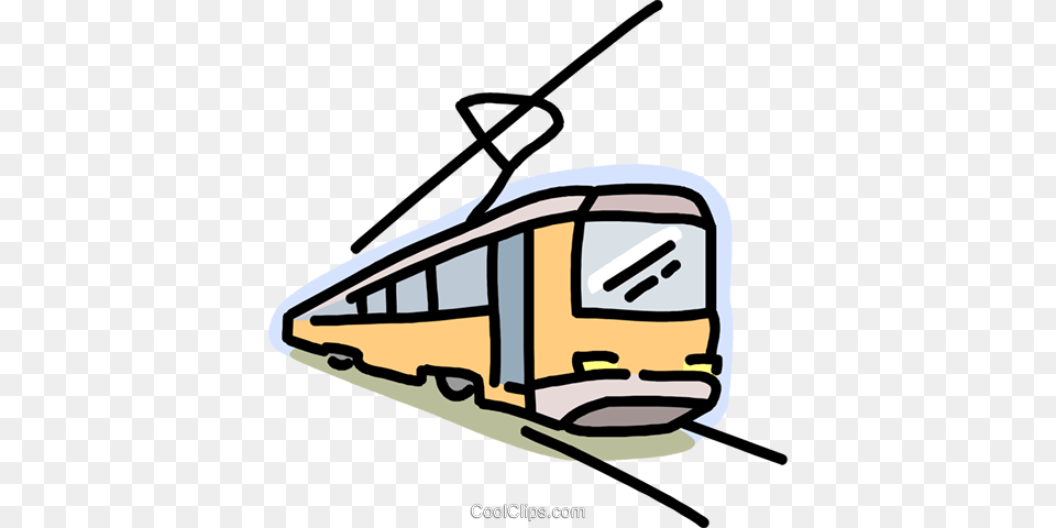 Transportation Streetcar Royalty Vector Clip Art, Cable Car, Vehicle, Bulldozer, Machine Free Png