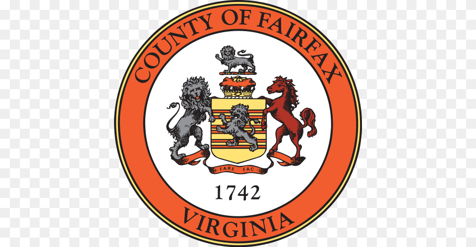 Transportation Survey To Understand Needs Of Older Fairfax County Government Logo, Symbol, Emblem, Animal, Mammal Free Transparent Png