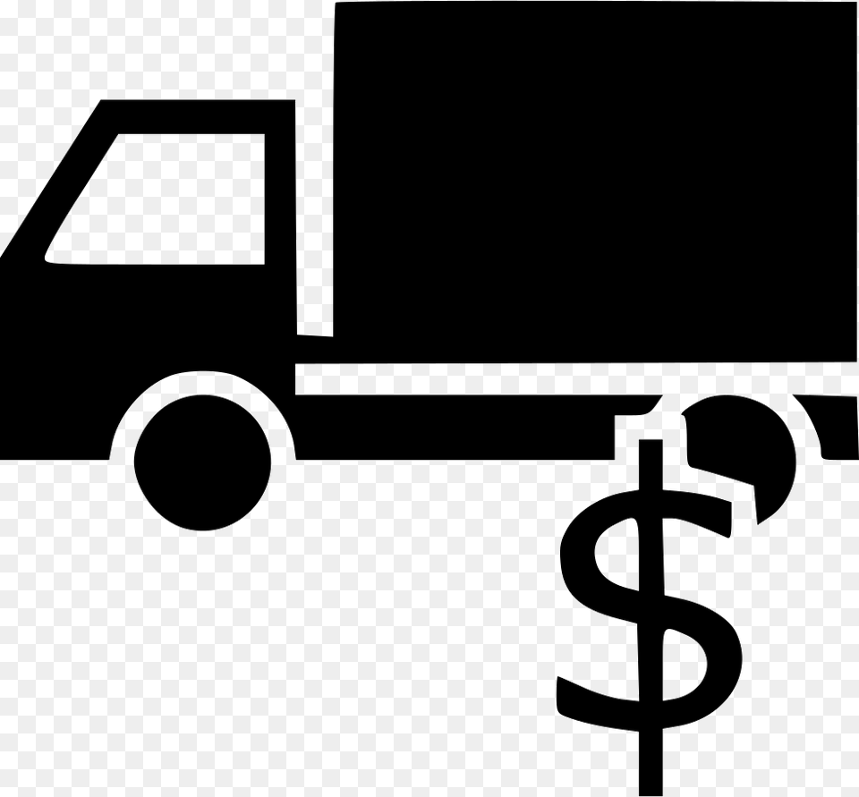Transportation Transport Cost Icon, Stencil, Symbol, Device, Grass Free Png Download