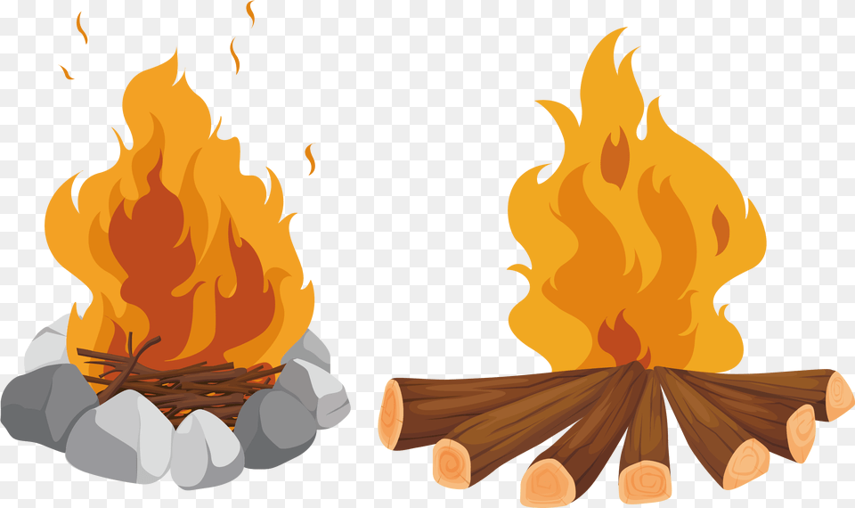Transprent Download Art Tree Bonfire, Fire, Flame Free Png