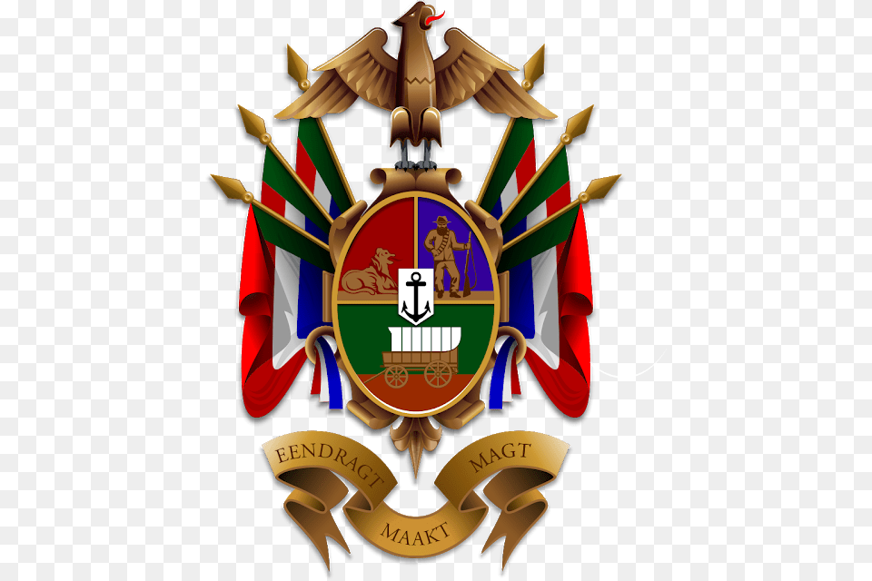 Transvaal Coat Of Arms Dutch Reformed Church In South Africa, Symbol, Logo, Emblem, Badge Free Png Download