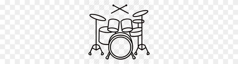 Trap Drum Set Clipart, Musical Instrument, Percussion Free Png Download