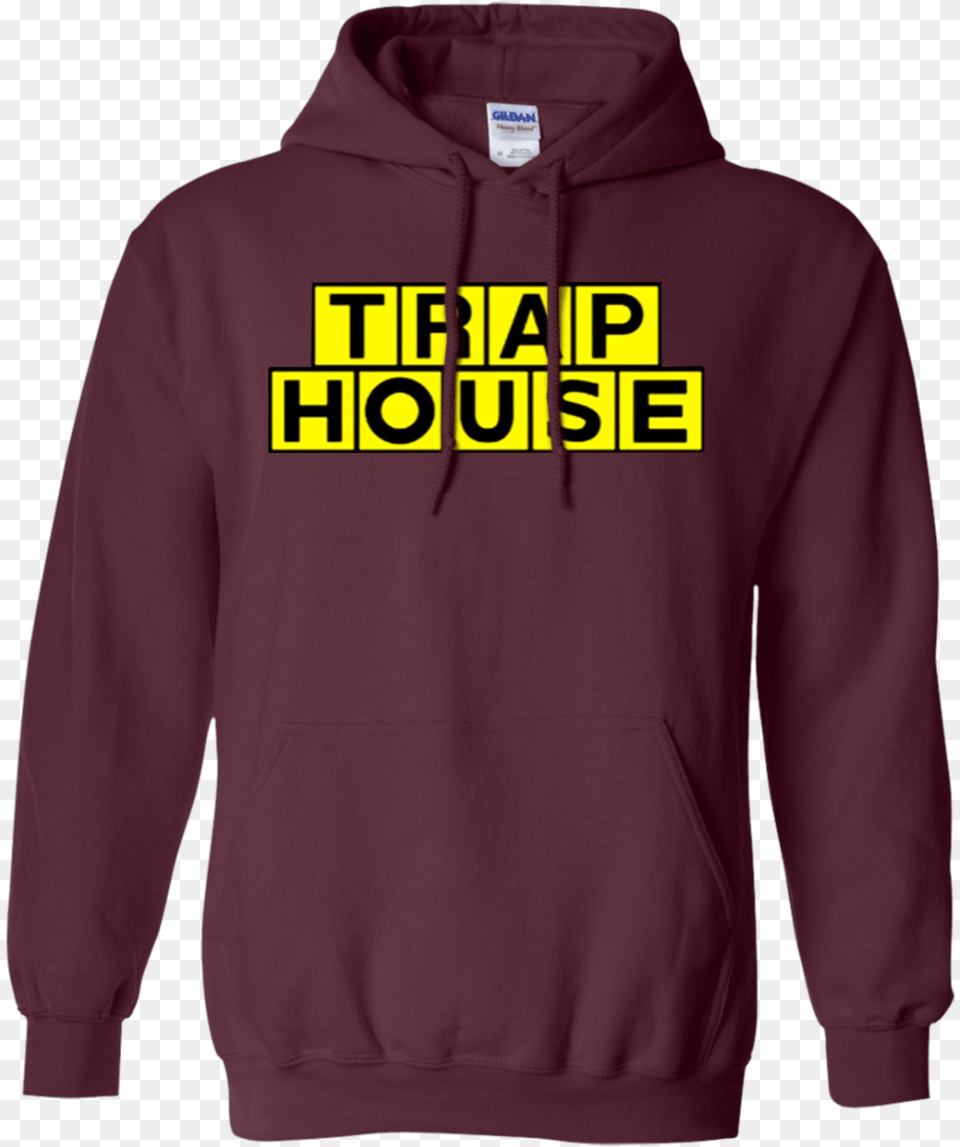 Trap House Hoodie Hoodie, Clothing, Hood, Knitwear, Sweater Png Image