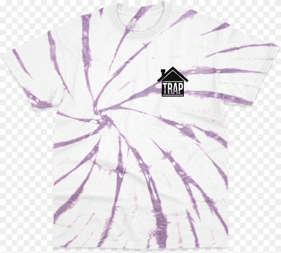 Trap House Tee Shirt Tie Dye Tree, Clothing, T-shirt Png Image