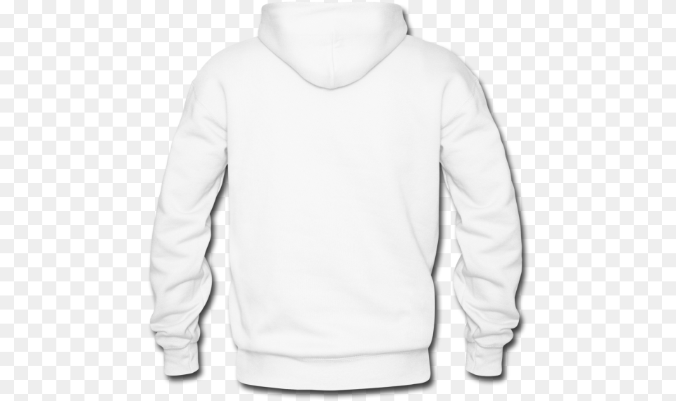 Trap Nation Plain White Hoodie, Clothing, Knitwear, Sweater, Sweatshirt Free Png Download