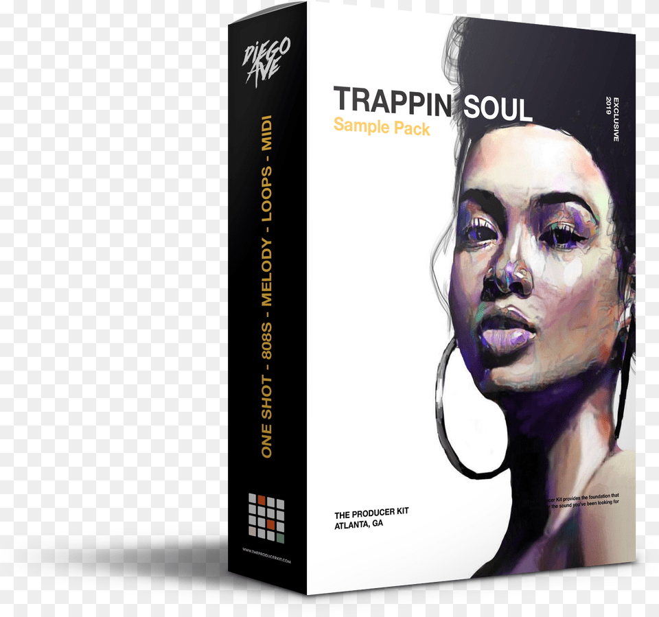 Trap Rnb Sample Pack Book Cover, Publication, Adult, Male, Man Free Png Download