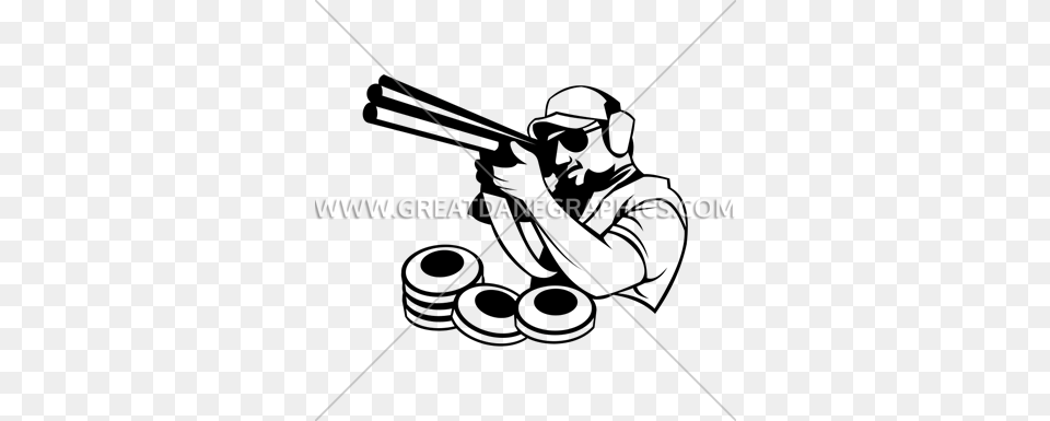 Trap Shoot Production Ready Artwork For T Shirt Printing, Lighting, Triangle Png Image