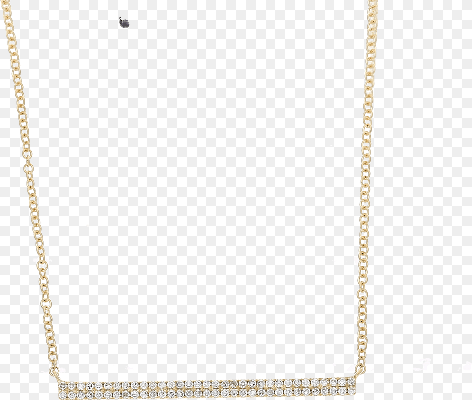 Trapeze 14ct Yellow Gold Double Row Diamond Necklace Chain, Accessories, Jewelry, Swing, Toy Free Png