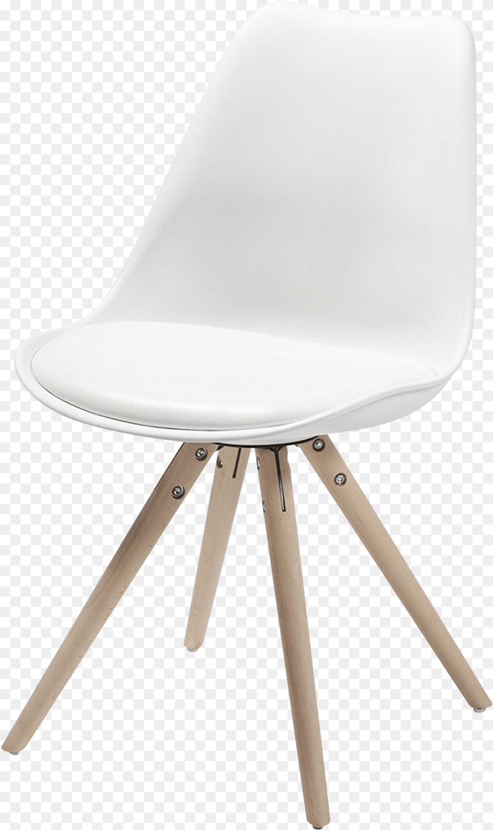 Trapezen Stol Byal, Furniture, Plywood, Wood, Chair Free Png