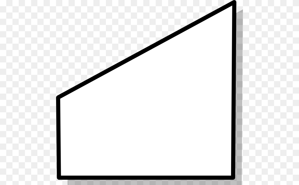 Trapezium Clip Art, Triangle, White Board Free Transparent Png
