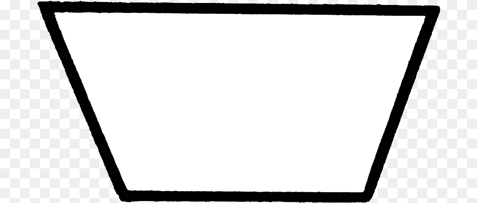 Trapezoid 1 Product, Electronics, Screen, White Board Png