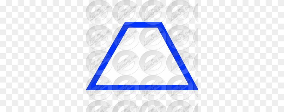 Trapezoid Picture For Classroom Therapy Use, Triangle, Disk Free Png Download