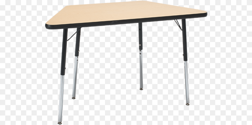 Trapezoid Solid, Desk, Dining Table, Furniture, Table Free Png