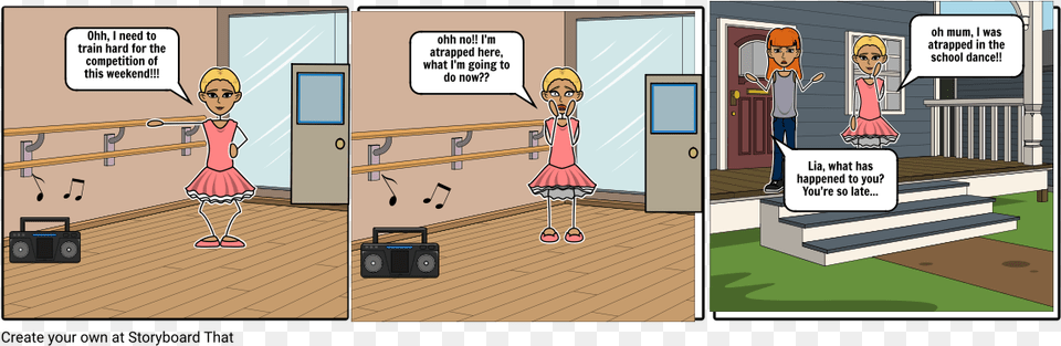 Trapped Dancer Cartoon, Book, Comics, Publication, Person Free Transparent Png