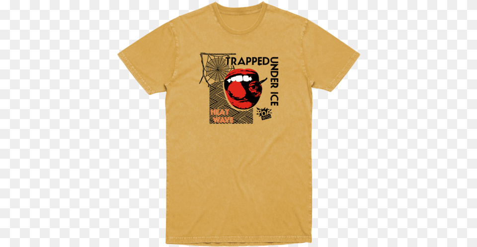 Trapped Under Ice Cherry Lips Tee Gun Club T Shirt Fire Of Love, Clothing, T-shirt Png Image