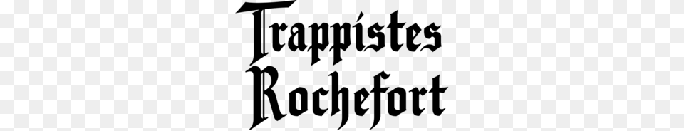 Trappistes Rochefort Logo, Calligraphy, Handwriting, Text Free Transparent Png