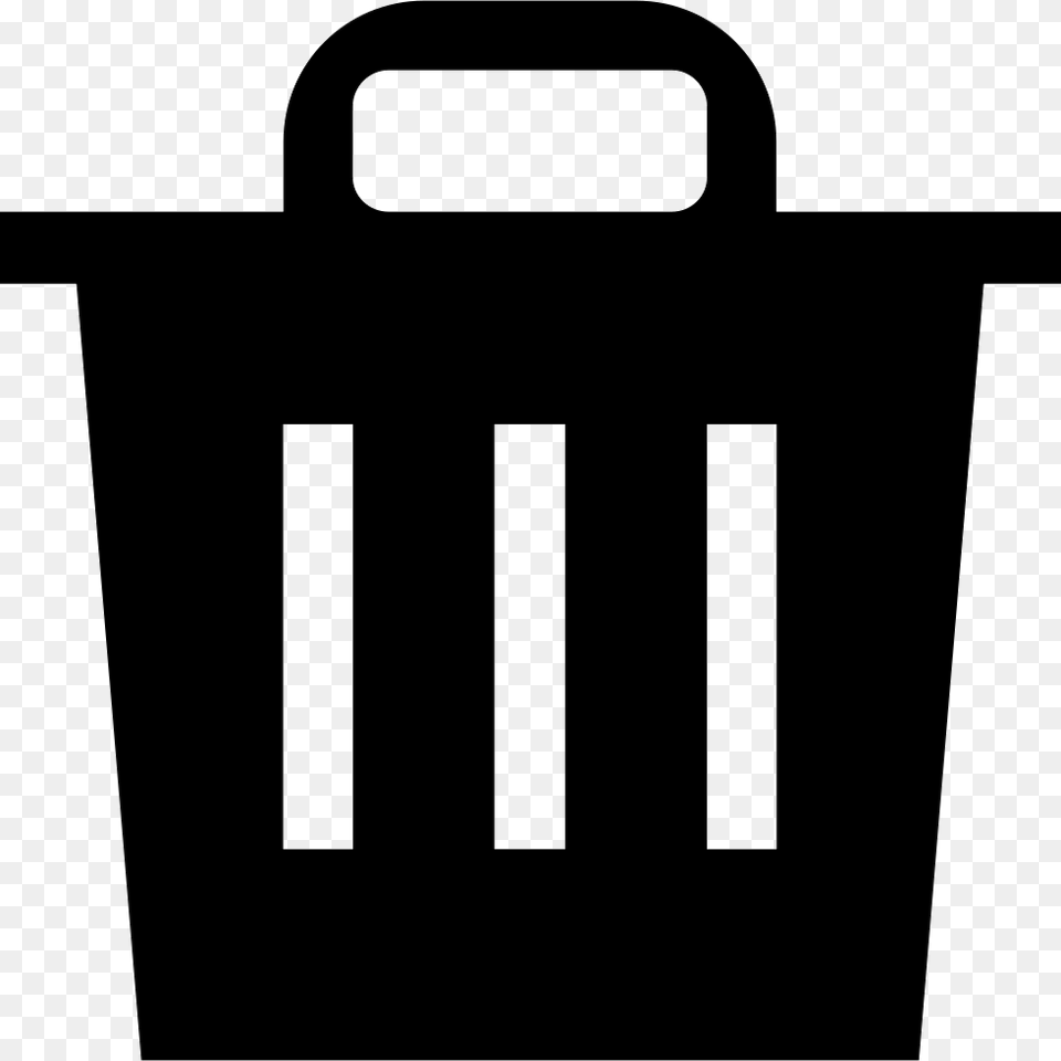 Trash B Icon Download, Basket, Shopping Basket, Bag Free Transparent Png