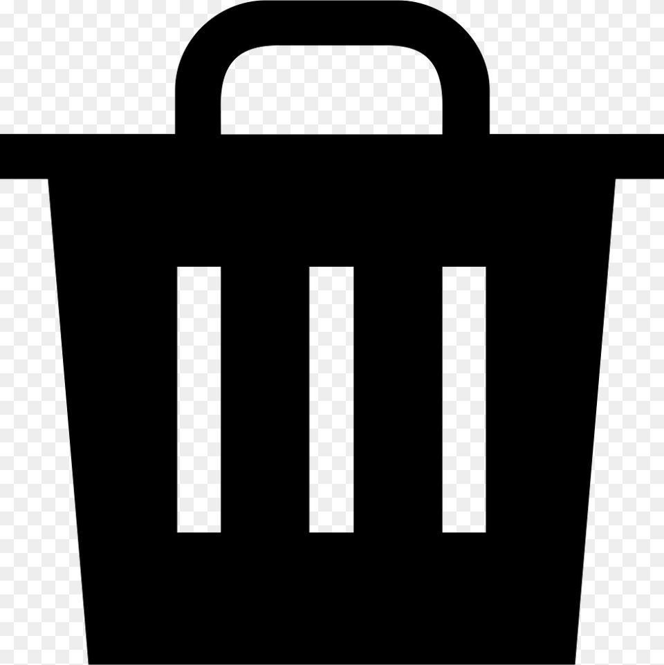 Trash B Icon Basket, Shopping Basket, Bag, First Aid Free Png Download