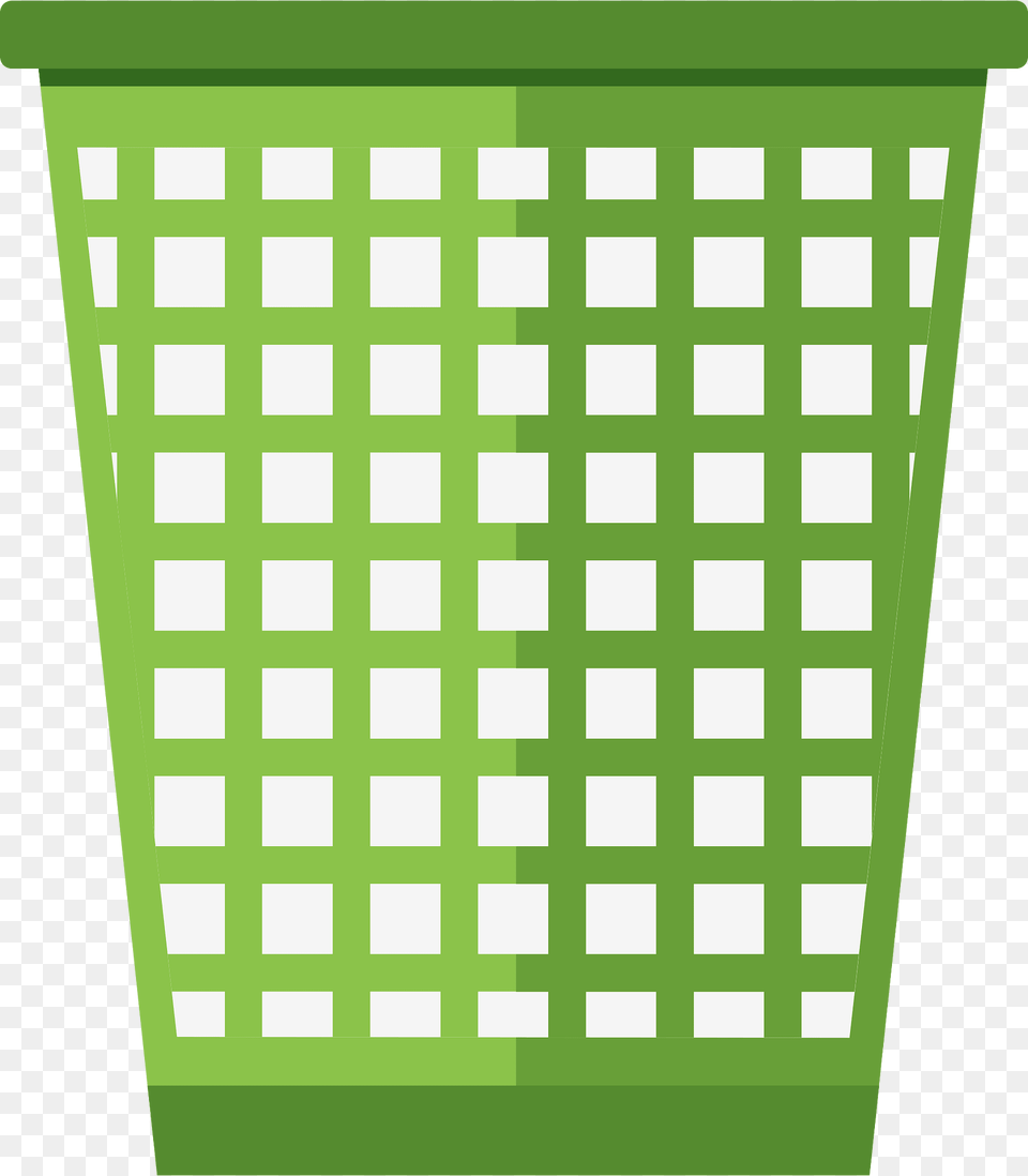 Trash Bin Clipart, Grille, Green Free Png