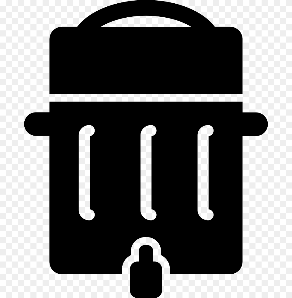 Trash Can, Stencil, Bag, First Aid Free Png Download