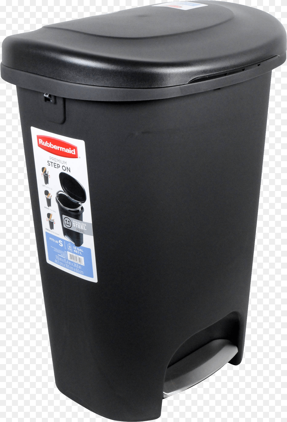 Trash Can, Tin, Mailbox, Trash Can Free Transparent Png