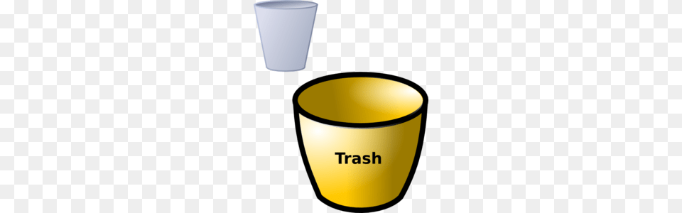 Trash Can Clip Art, Cup, Bowl, Glass Free Transparent Png