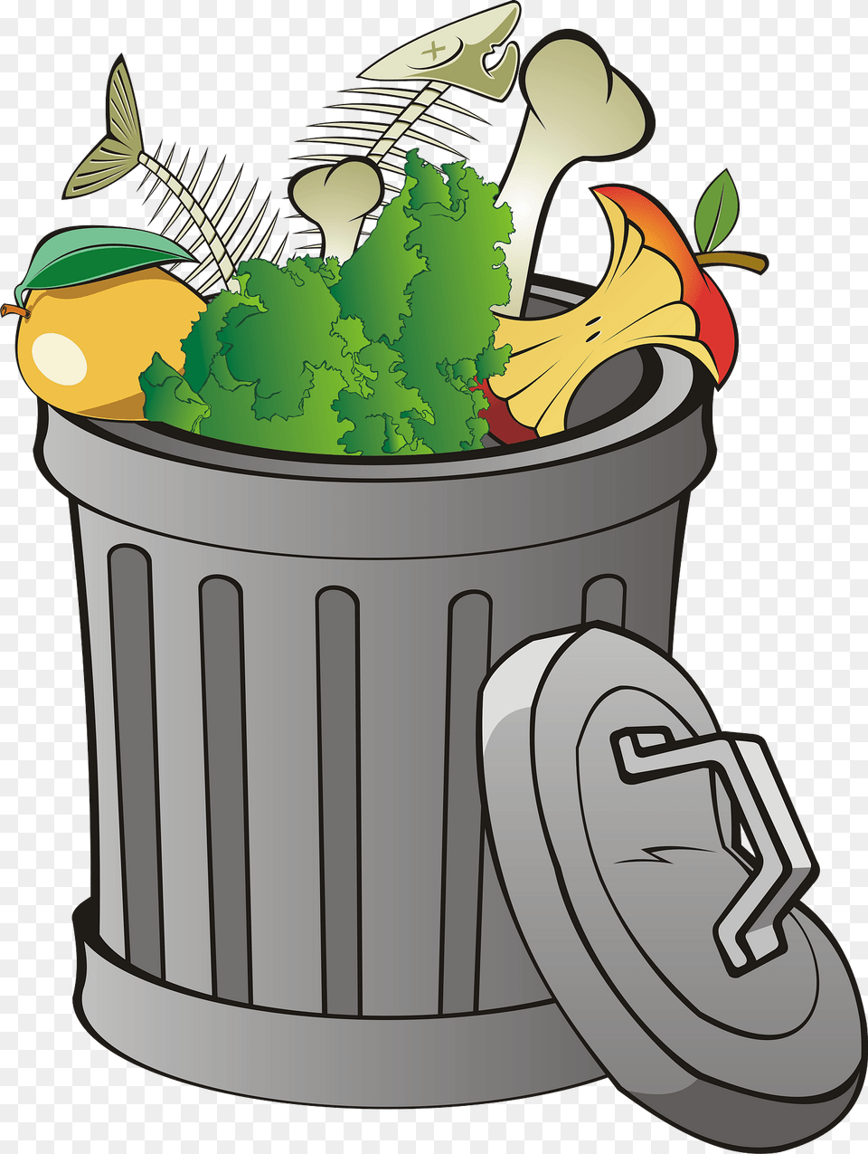 Trash Can Clipart, Tin, Dynamite, Weapon Png Image