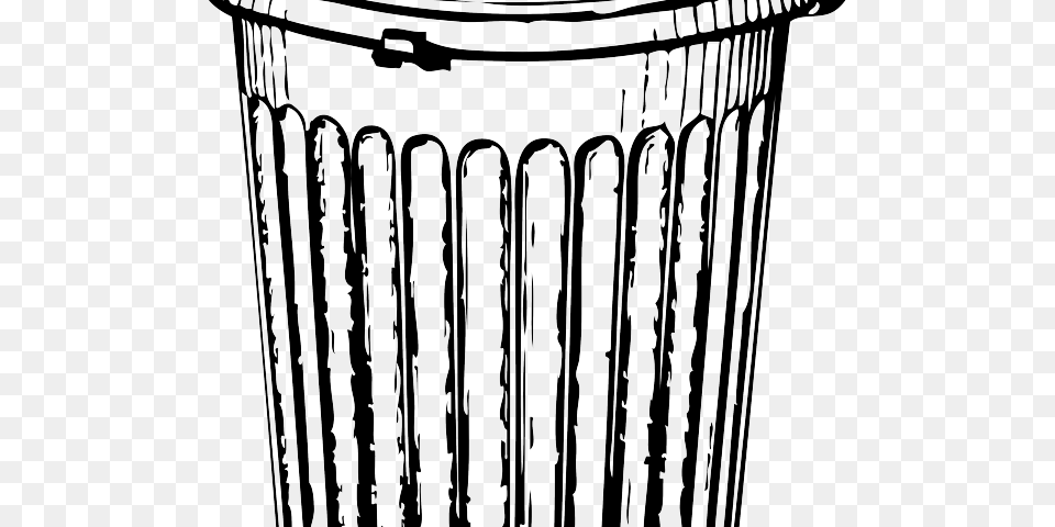 Trash Can Clipart School, Tin, Trash Can Png Image