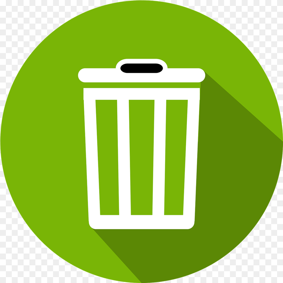Trash Can Flat Design Download Recycle Bin Windows 10, Tin, Disk, Trash Can Free Png