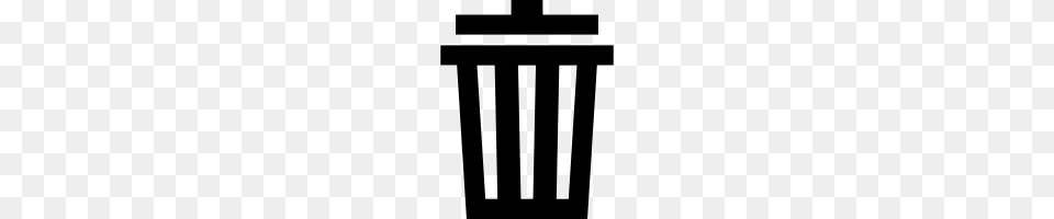 Trash Can Icons Noun Project, Gray Png