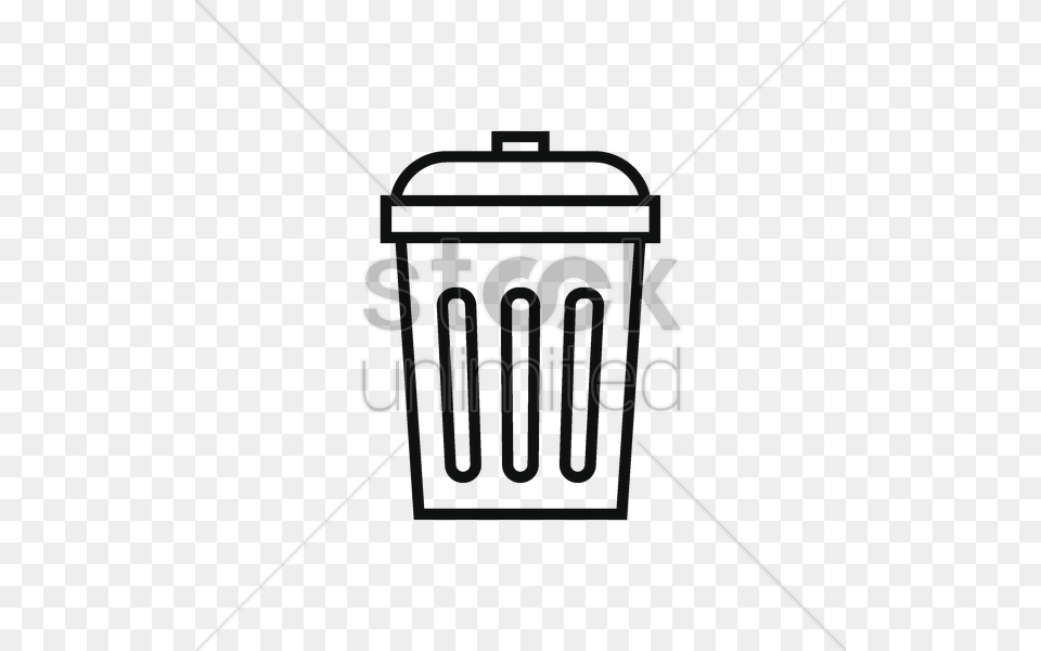 Trash Can Vector Image Free Png