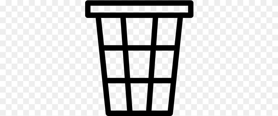Trash Can Vector Outline Images Of Summer Clothes, Gray Png Image