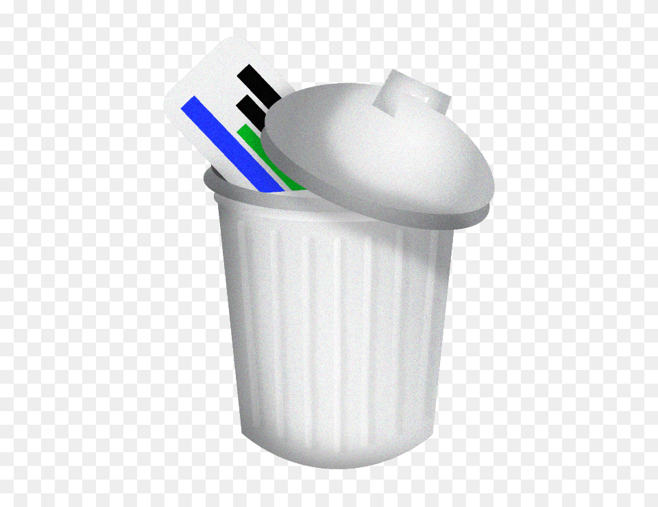 Trash Can With Ad Sized, Bottle, Shaker, Tin, Trash Can Free Png