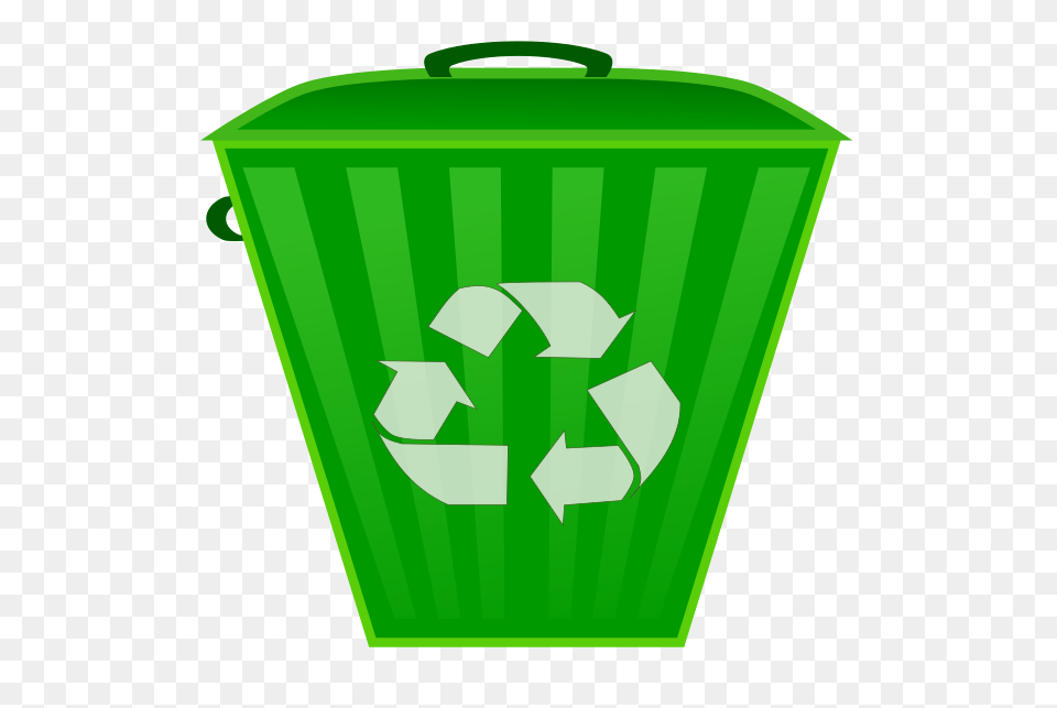 Trash Clipart Bin, Recycling Symbol, Symbol Free Png
