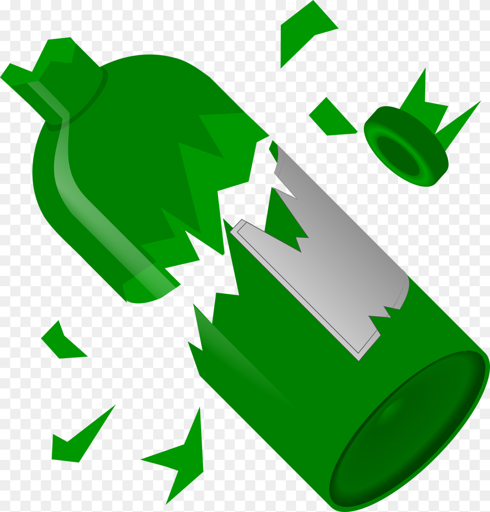 Trash Clipart Bottle, Green, Dynamite, Weapon Png