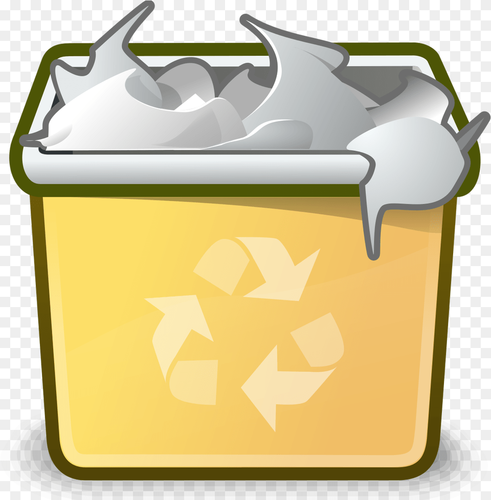 Trash Full, Recycling Symbol, Symbol Free Png Download