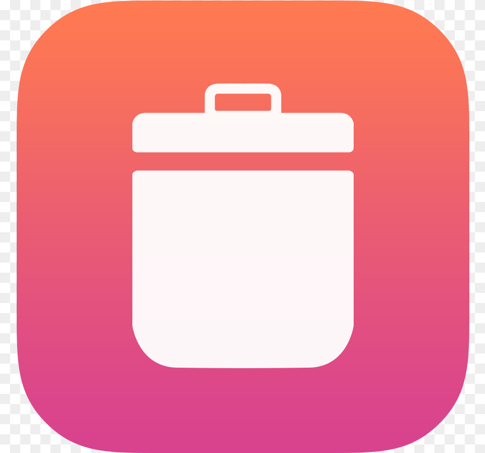 Trash Full Icon Image Iphone X App Icon, Jar, First Aid Free Png Download