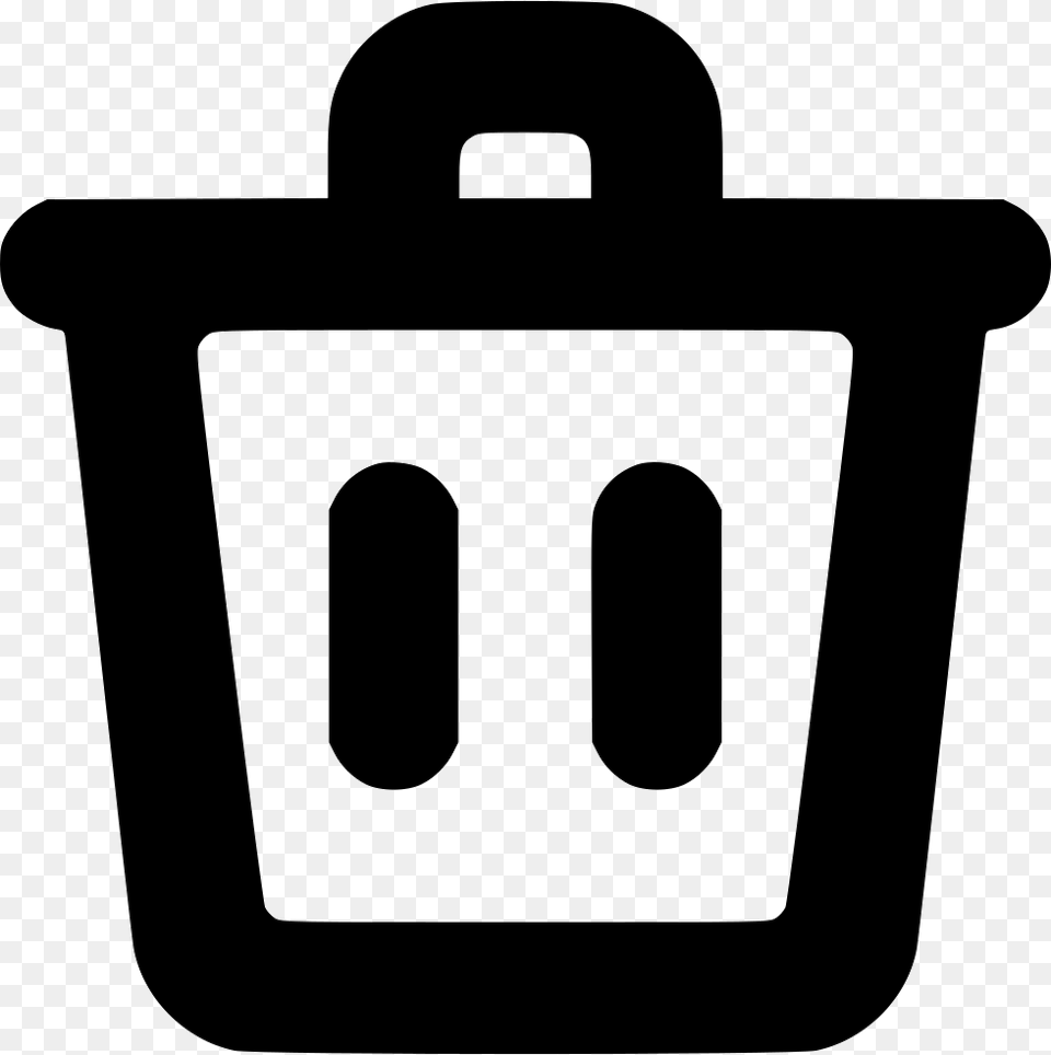 Trash Garbage Delete Recycle Bin Comments Waste Container, Stencil, First Aid Free Transparent Png